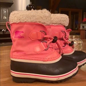 Sorel Yoot Pac Nylon (Toddler/Little Kid) Size 9